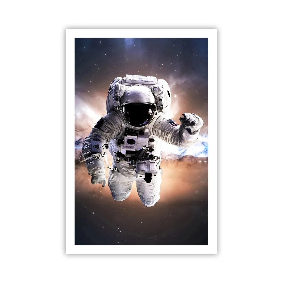 Affiche - Poster - Salutations de l'espace - 61x91 cm