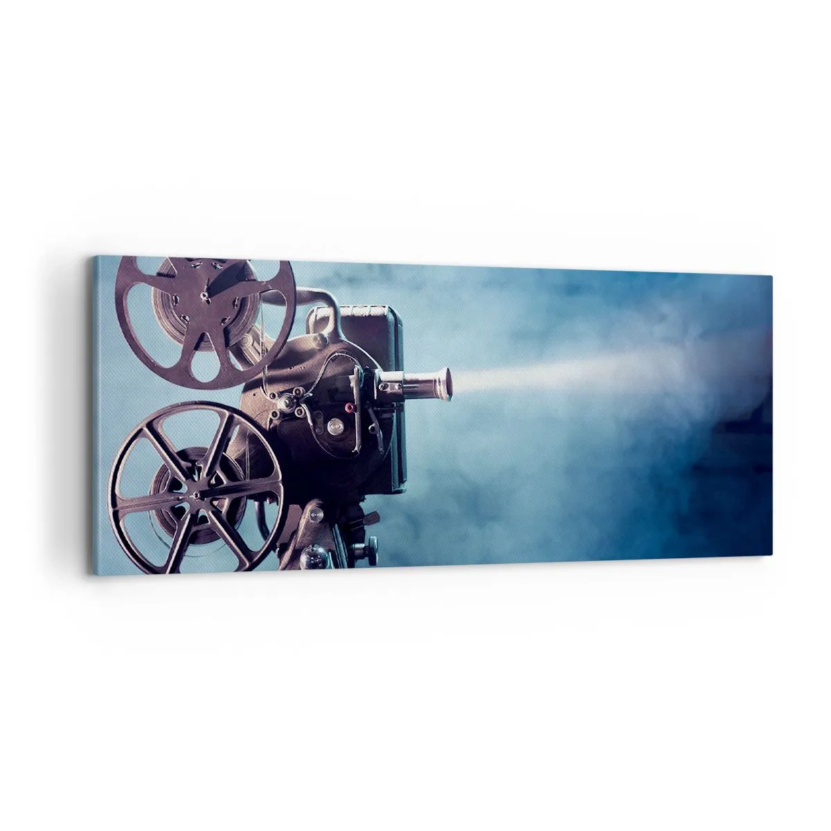 Impression sur toile - Image sur toile - Dans un vieux cinéma - 100x40 cm