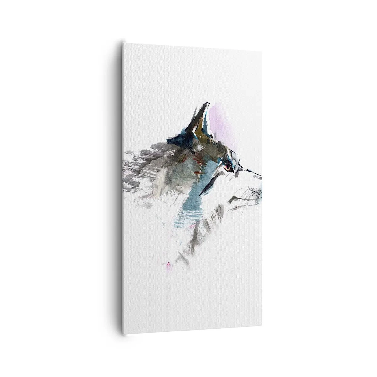 Impression sur toile - Image sur toile - On parle du loup - 65x120 cm