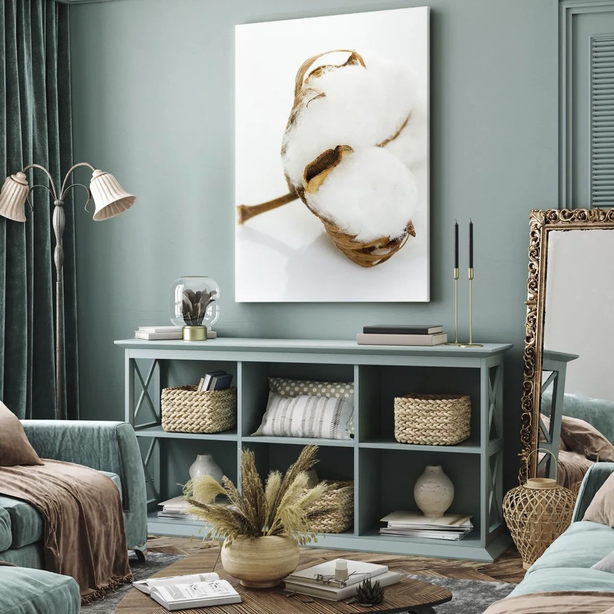 Impression sur toile - Image sur toile - Doux par nature - 45x80 cm