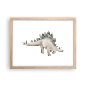 Affiche dans un chêne clair - Poster - Votre ami - 40x30 cm