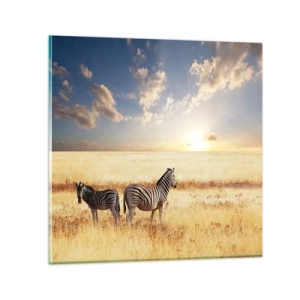 Impression sur verre - Image sur verre - Va-t'en, n'ai pas de paix - 30x30 cm