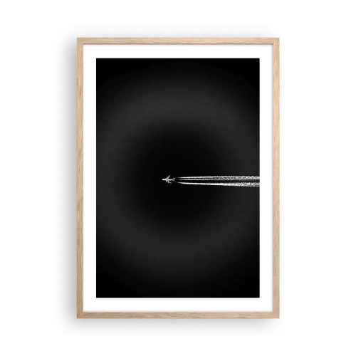 Affiche dans un chêne clair - Poster - Dans une autre dimension - 50x70 cm