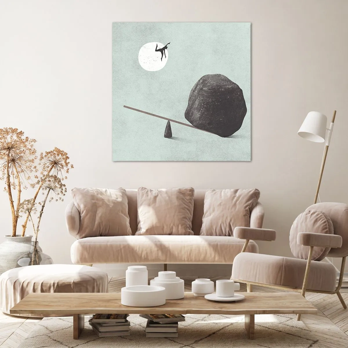 Impression sur toile - Image sur toile - Réalisation de ses rêves - 30x30 cm