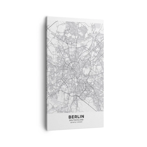 Impression sur toile - Image sur toile - Fleur de Berlin - 45x80 cm