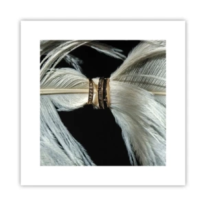 Affiche - Poster - ... et je ne te laisserai pas ... - 30x30 cm