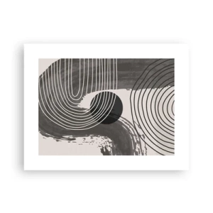 Affiche - Poster - L'ovale gagne - 40x30 cm