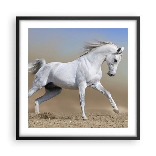 Affiche dans un cadre noir - Poster - Le plus beau conte de fées arabe - 50x50 cm