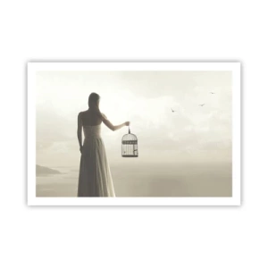 Affiche - Poster - Soi libre - 91x61 cm