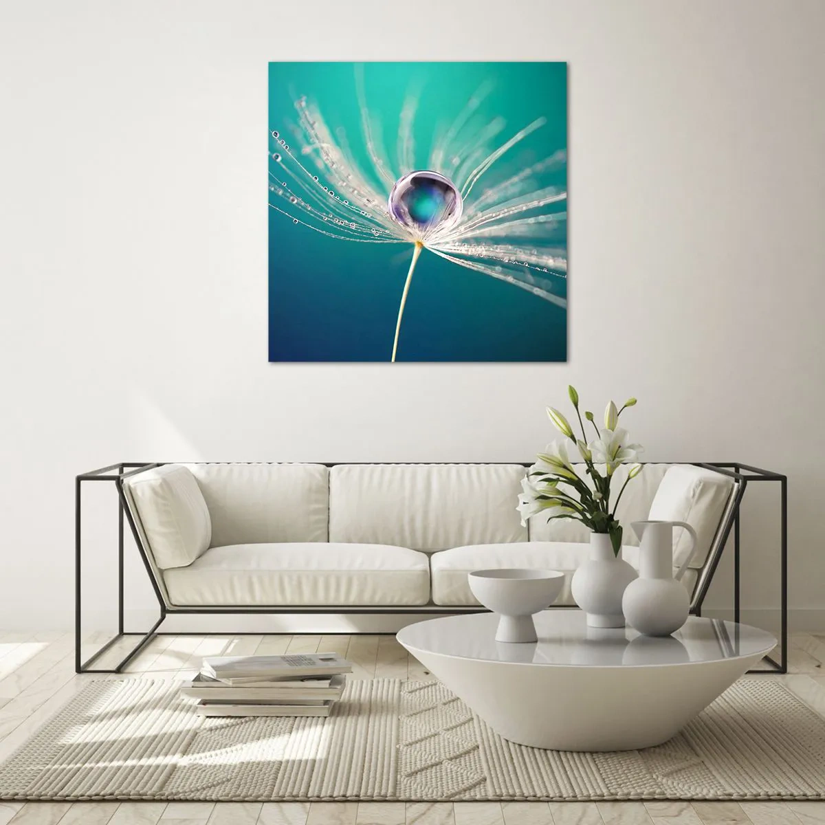 Impression sur verre - Image sur verre - Moment mystique - 30x30 cm