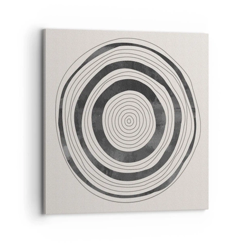 Impression sur toile - Image sur toile - Ce qui est important c'est ce qu'il y a entre les deux - 70x70 cm