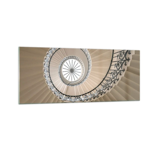 Impression sur verre - Image sur verre - À l'intérieur de la coquille - 100x40 cm