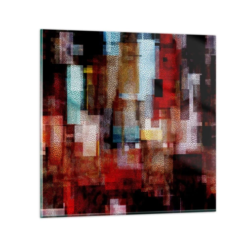 Impression sur verre - Image sur verre - Mélange de confusions - 50x50 cm