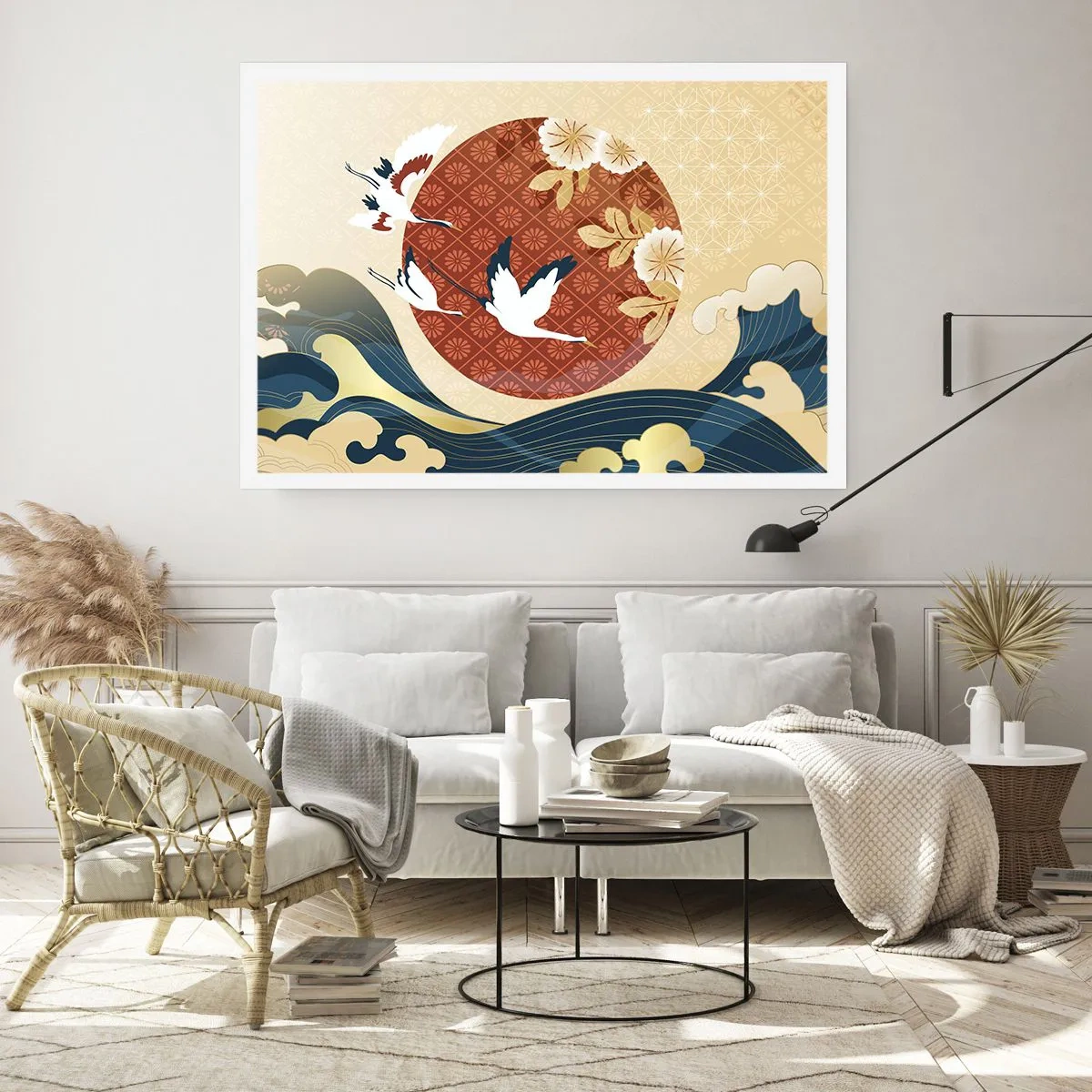 Affiche - Poster - Conte japonnais - 50x40 cm