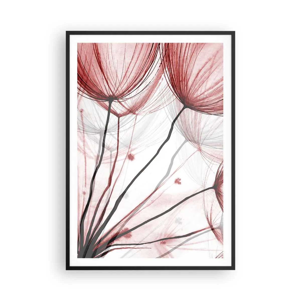 Affiche dans un cadre noir - Poster - Avant le départ - 70x100 cm