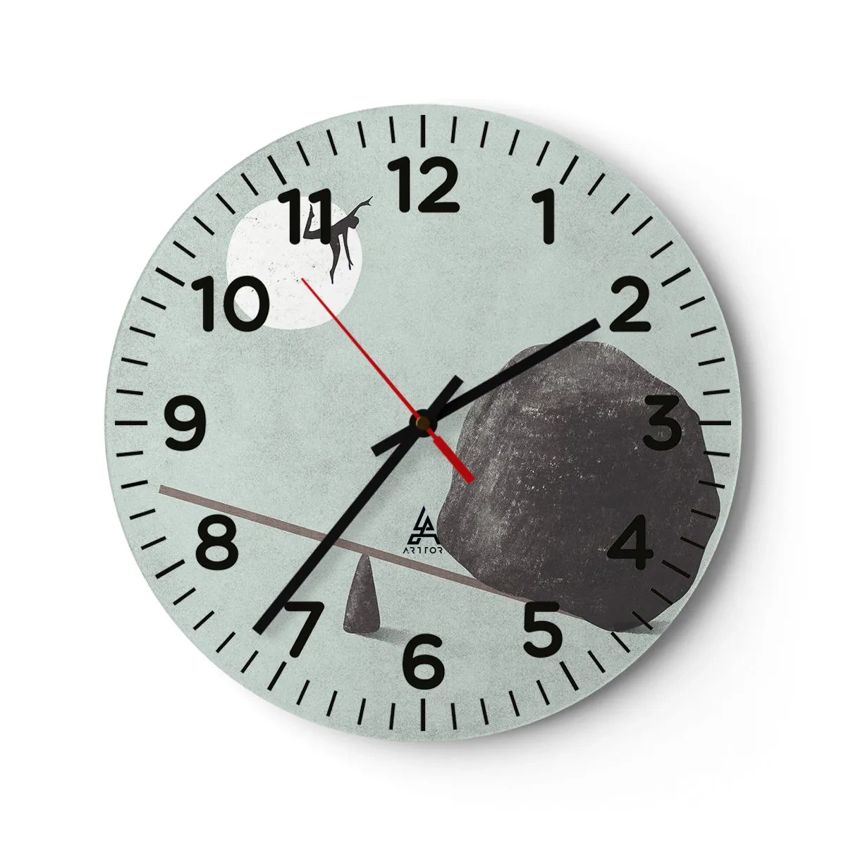 Horloge murale - Pendule murale - Réalisation de ses rêves - 30x30 cm