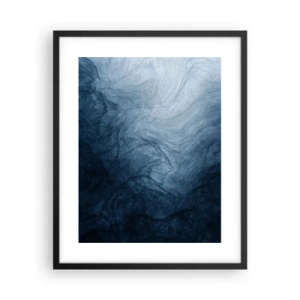 Affiche dans un cadre noir - Poster - Atteindre en profondeur - 40x50 cm