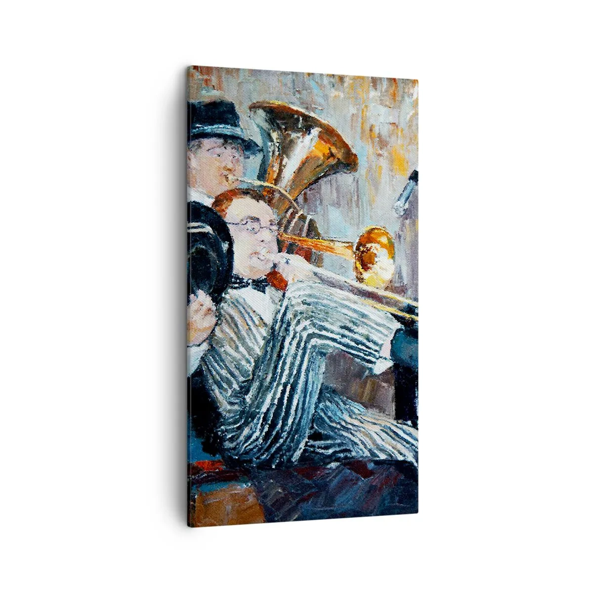 Impression sur toile - Image sur toile - C'est tout le Jazz - 45x80 cm
