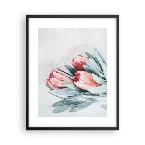 Affiche dans un cadre noir - Poster - Honte de leur propre beauté - 40x50 cm