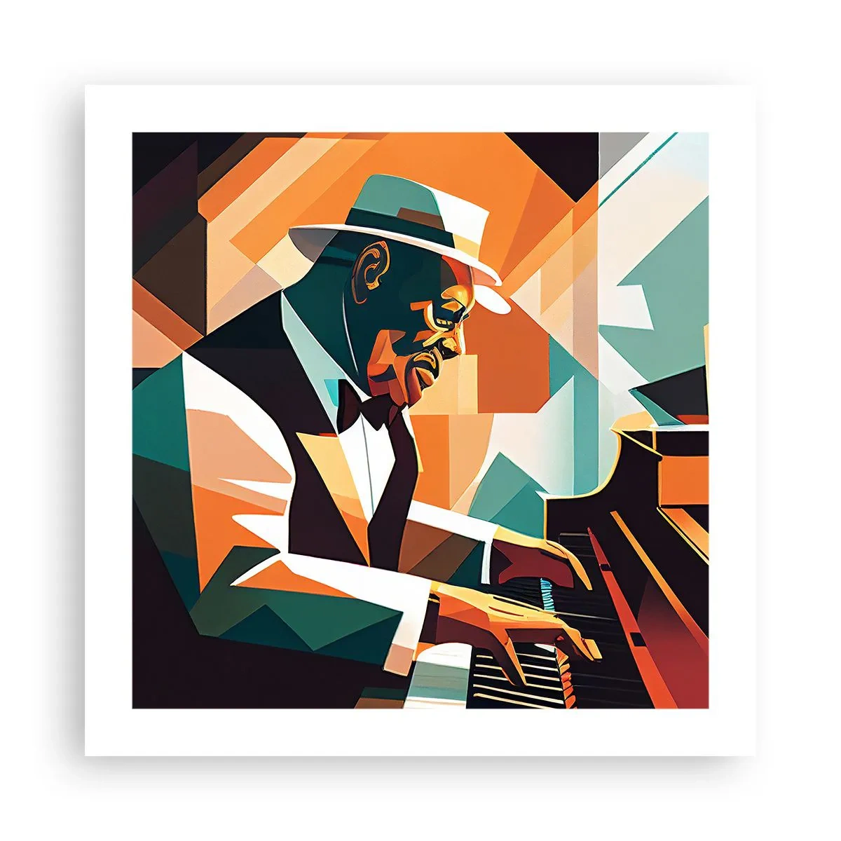 Affiche - Poster - C’est tout le jazz - 50x50 cm