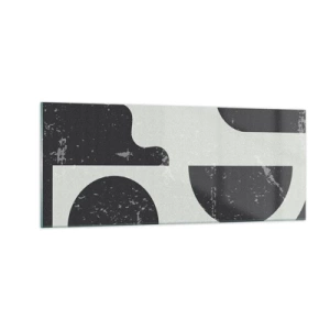 Impression sur verre - Image sur verre - Composition dessus et dessous - 100x40 cm