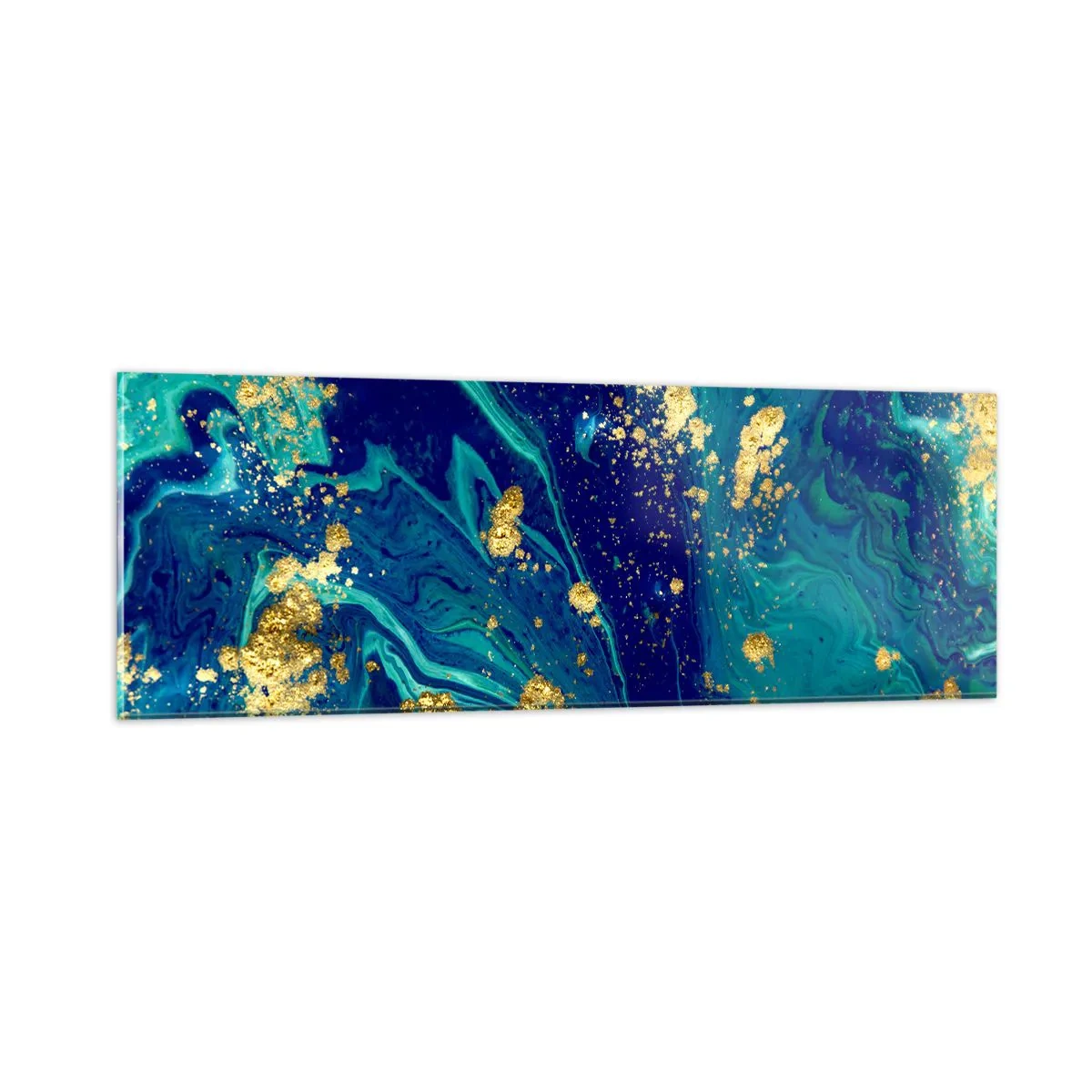 Impression sur verre - Image sur verre - Les pétales du soleil - 90x30 cm