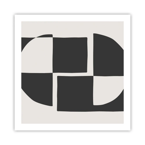 Affiche - Poster - Antithèse - Synthèse - 60x60 cm