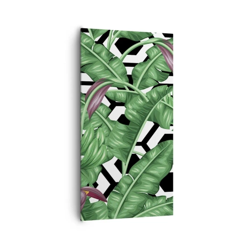 Impression sur toile - Image sur toile - Une composition symétrique par nature - 65x120 cm