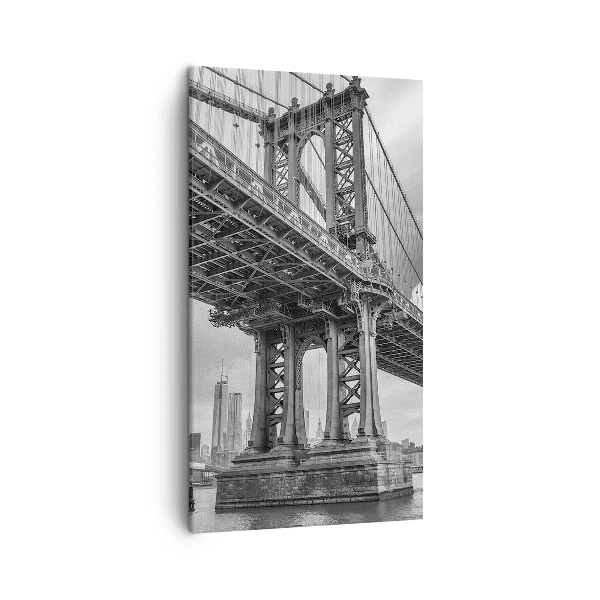 Impression sur toile - Image sur toile - Au coeur de la ville - 45x80 cm