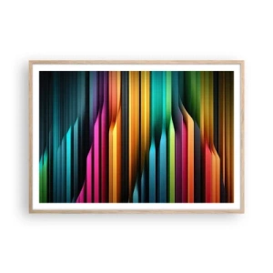 Affiche dans un chêne clair - Poster - Un organe de lumière - 100x70 cm