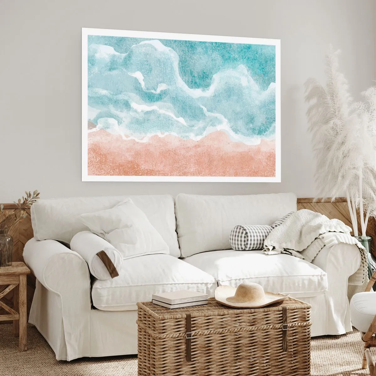 Affiche - Poster - Abstraction du nuage - 70x50 cm