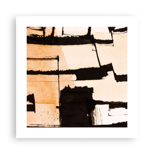 Affiche - Poster - De l’ordre malgré tout - 40x40 cm