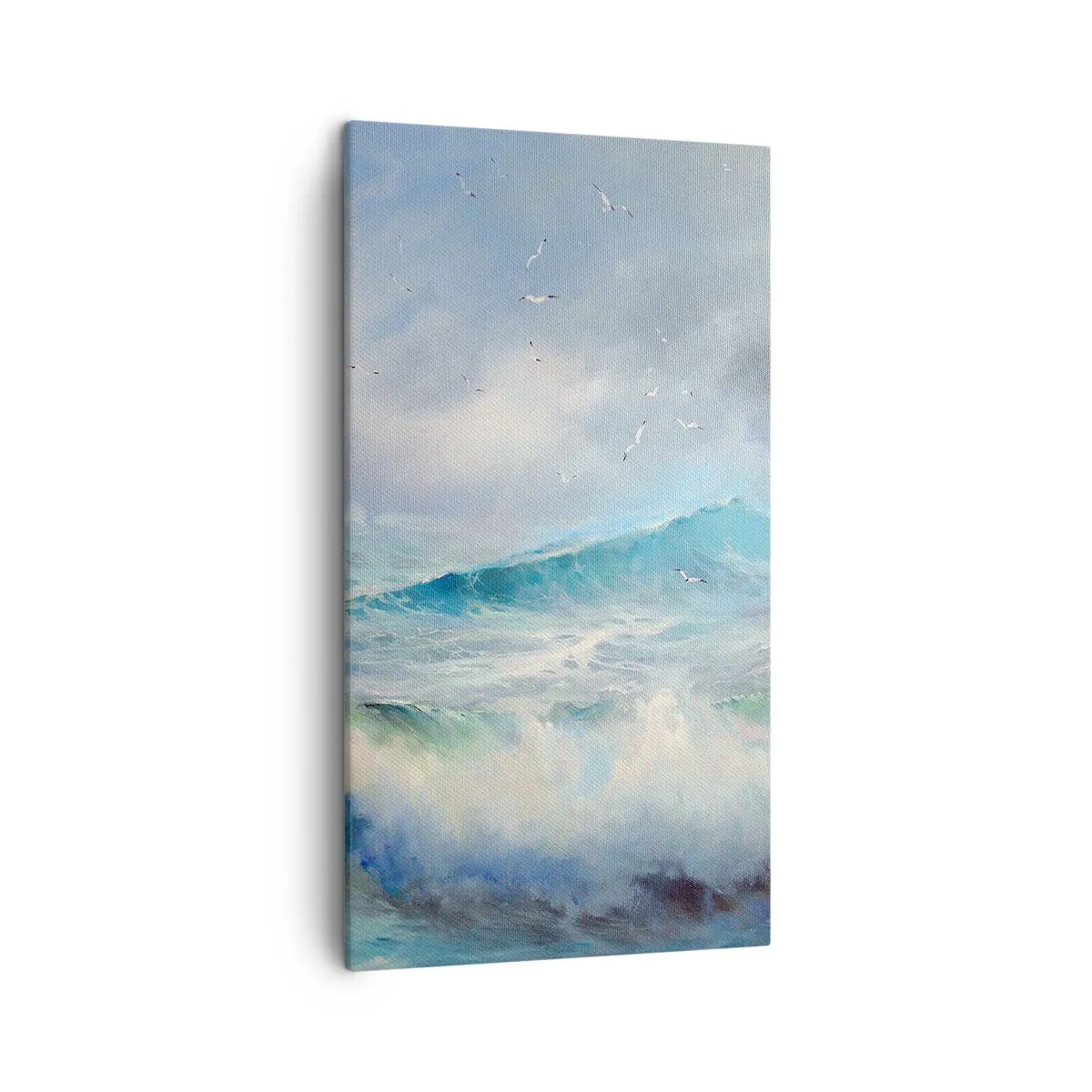 Impression sur toile - Image sur toile - "Le tourbillon hurlait de triomphe..." - 45x80 cm