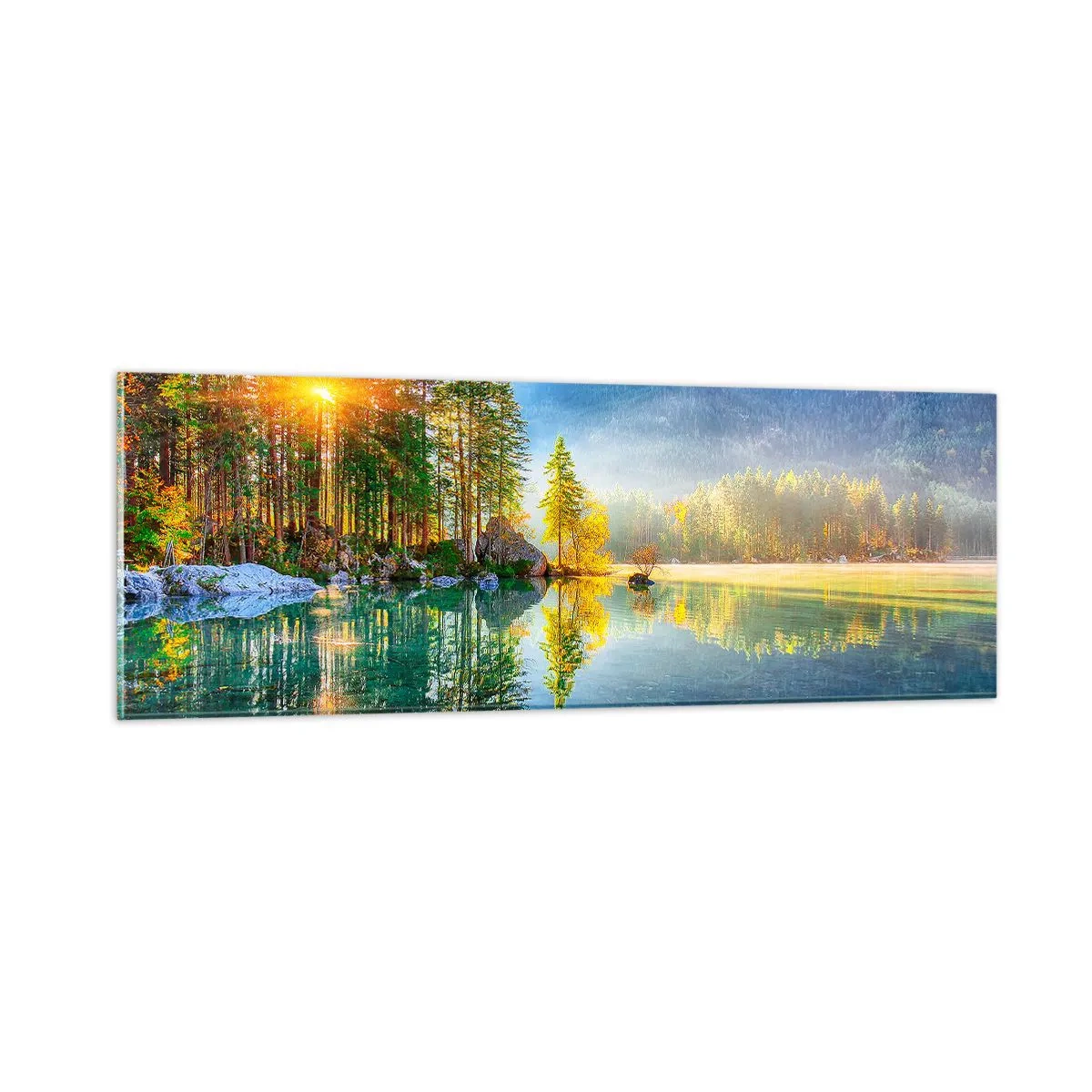 Impression sur verre - Image sur verre - Majesté et douceur - 90x30 cm