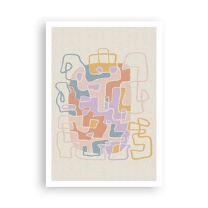 Affiche - Poster - Labyrinthe – une aventure joyeuse - 70x100 cm