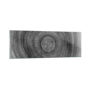 Impression sur verre - Image sur verre - Signe du temps - 90x30 cm