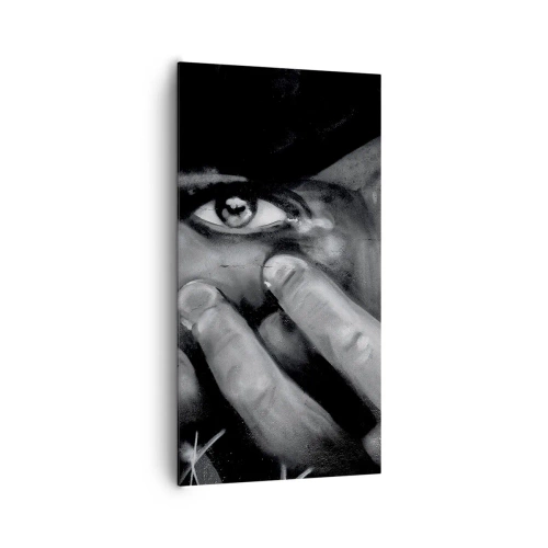 Impression sur toile - Image sur toile - Je ne dirai pas qui a peint - 65x120 cm