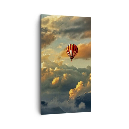 Impression sur toile - Image sur toile - Je vole parce que je veux - 45x80 cm