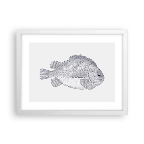 Affiche dans un cadre blanc - Poster - Pour l'album du naturaliste - 40x30 cm