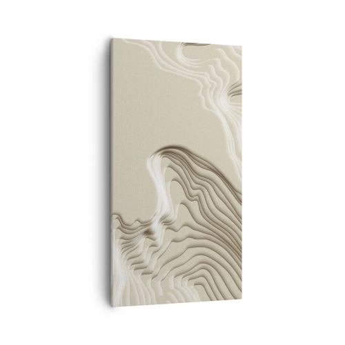 Impression sur toile - Image sur toile - Topographie artistique - 55x100 cm