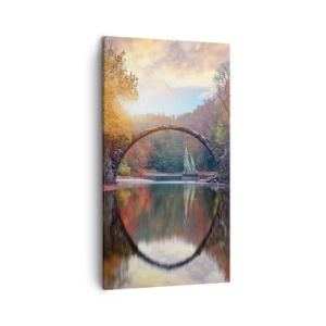 Impression sur toile - Image sur toile - De l'autre cote du miroir - 45x80 cm
