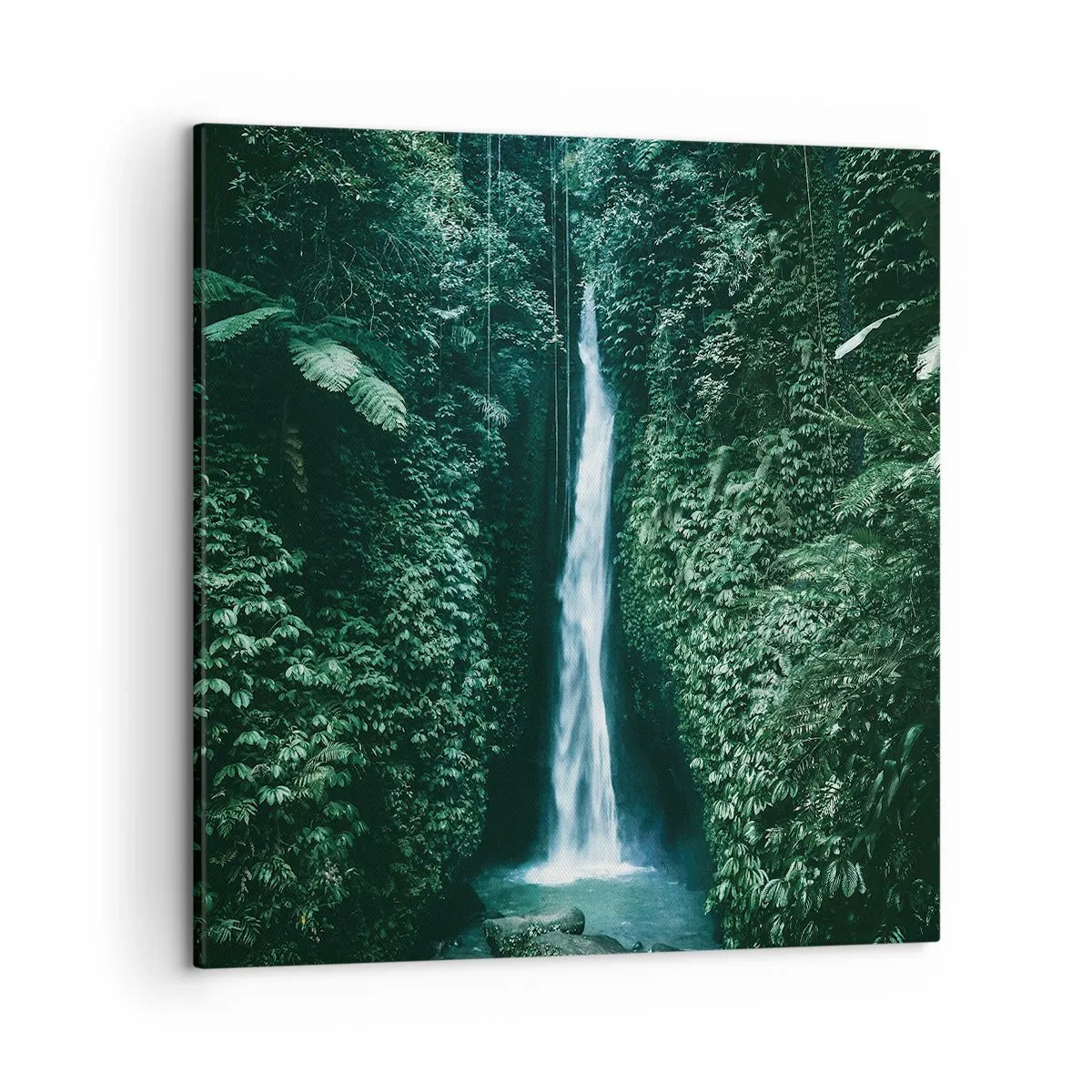 Impression sur toile - Image sur toile - Fontaine tropicale - 50x50 cm