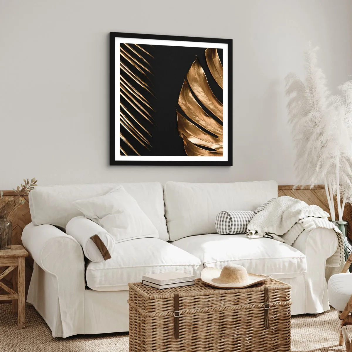 Affiche dans un cadre noir - Poster - Différent et tout aussi cher - 30x30 cm