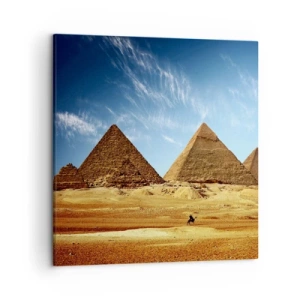 Impression sur toile - Image sur toile - 40 siècles vous regardent - 50x50 cm