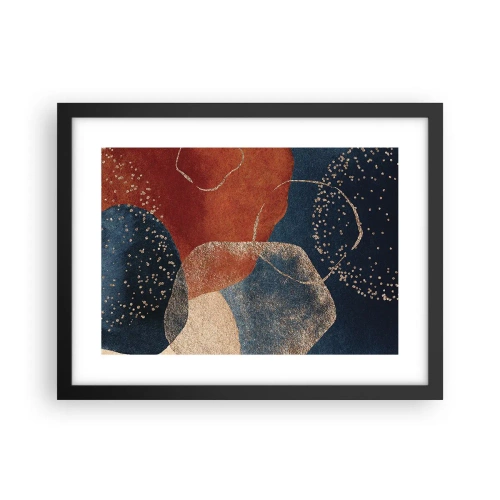 Affiche dans un cadre noir - Poster - La légèreté de l'être - 40x30 cm