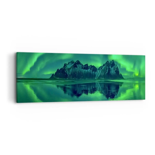 Impression sur toile - Image sur toile - Dans les bras de l'aurore - 90x30 cm