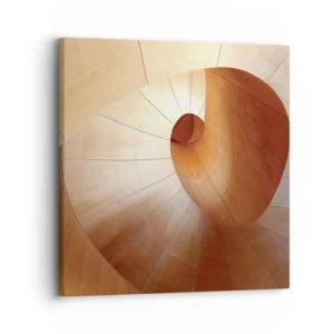 Impression sur toile - Image sur toile - Serpentin architectural - 30x30 cm