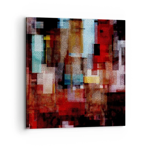 Impression sur toile - Image sur toile - Mélange de confusions - 70x70 cm