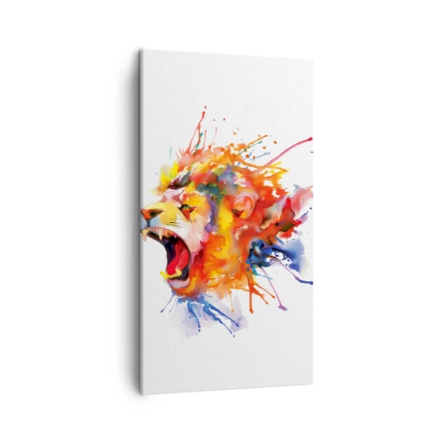 Impression sur toile - Image sur toile - exploser de colère - 45x80 cm