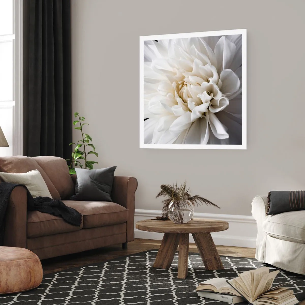 Affiche - Poster - Le matin de la jeune mariéé - 50x50 cm